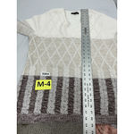 Womans Napa Valley Pullover Long Sleeve Sweater Multicolor Large Side Slits Photo 6