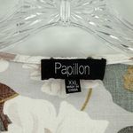 Papillon  Women's Multicolor Floral V Neck Viscose Shift Dress Size XXL Photo 2