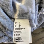 American Eagle Outfitters Blue/White Tassel Tube Top Size XS Photo 7