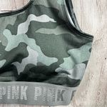 Victoria's Secret  PINK Ultimate Green Camo Sports Bra Photo 1