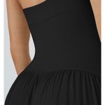 Halara NWT Tube Top Style Side Pocket Jumpsuit SIZE S. Haram style. Stretchy! Photo 4