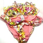 Lucky Brand  Desert Oasis Medium Bandeau with Straps Bikini Photo 0
