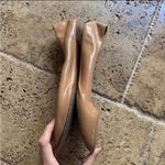 Vera Wang Lavender Patent Leather Ballet Flat Nude Tan 9 Photo 9