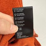 Urban Outfitters Orange Chunky Knit Oversized Sweater Womens L Casual Fall Photo 5