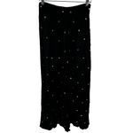 Beach Riot Celeste Pant High-Waist Wide Leg Mirror Embellished Black M NWT Photo 1