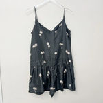 Rag and Bone Dot and Palm Tree Print Dune Short Jumpsuit size 2 Photo 3