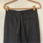 Giorgio Sant’Angelo Vintage Wool Plaid Menswear Trousers Womens Size 10 Gray Photo 2
