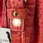 Brahmin Margo Coral Snapdragon Leather Shoulder Bag NWT Photo 4