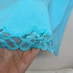 Coldwater Creek  Turquoise Lace Trim Tank Top Photo 2