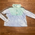 Mystree  Color Block Terry Pullover. Size Large Photo 3