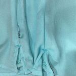 Nicole Miller NWT Turquoise Lace Trim Tank Top Photo 2