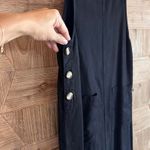 AKS Amy K Su Womens Black Sleeveless Maxi Dress Size PS 90's Casual Photo 1