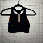 Adidas ✨ X Farm Rio Collab Women's Black Sports Bra with Rainbow Stripe Detail XS Photo 2