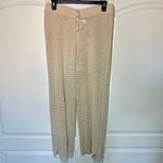Pact Sandshell Beachside Crochet Top + Pants Set Organic Cotton Linen Womens L Photo 6