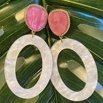 Sugarfix Pink and White  Earrings Photo 0