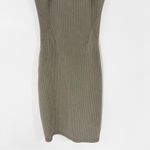 Lululemon  Ribbed Softstreme Slim Fit Tank Dress in Army Green Size 2 Photo 4