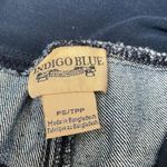 Indigo Blue maternity boot cut jeans size 28x27 petite S dark wash blue EUC Photo 2