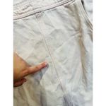 Levi's  Beige Light Pink Square Neck 100% Cotton Hendrix Denim Dress Size Medium Photo 5