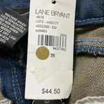 Lane Bryant NWT WO SIZE 26 DENIM MIDI DENIM SKIRT PLEATS POCKETS Photo 15