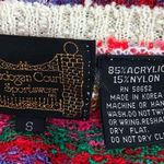 80’s Vintage Rainbow Stripe Knit Boatneck Long Sleeve Sweater size Small Photo 5