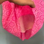 Lilly Pulitzer Astara Bright Pink Embroidered Floral Pom Pom Mini Dress XXS Photo 8