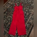 A loves A  women’s red jumpsuit size large Photo 11