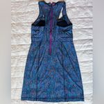 Title Nine Blue Purple Paisley Nimblene Trouble Athletic Tennis Golf Dress - 4 Photo 2