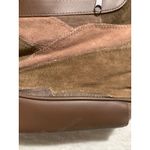 Patchwork Brown Suede Boh Shoulder Bag Purse Boho Chco Photo 4