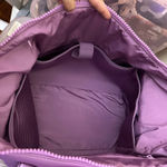 Dagne Dover  Landon Carryall Large Duffle Travel Bag Purple Photo 6