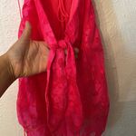 For Love & Lemons  Riveria Neon Pink Mini Dress Size XS Photo 7