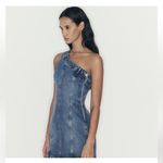 ZARA   denim One-Sleeve dress Photo 1