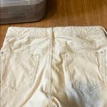 Anthropologie Cream High Rise Jeans size 30. Never worn Photo 4