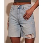 VICI Indio Denim Dad Shorts Size 27 Photo 3