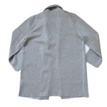 J.Crew NWT 365 Sparkly Sophie in Silver Lurex Gray Open-front Sweater Blazer XS Photo 6