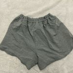 90 Degrees by Reflex Grey high-waisted athletic shorts Photo 1