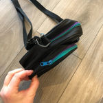 80s 90s Mini Black Teal Purple Crossbody Photo 2