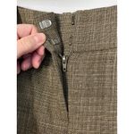 The Limited  Cassidy Fit Women's Brown Plaid Wool Blend Trousers Pants Size 6 Y2K Photo 3