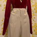 Vintage Satin cargo pants champagne beige size EU40 Size L Photo 1