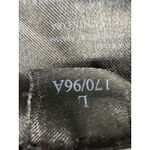 AllSaints Ria Jumper Cut Out Black Rib Knit Crewneck Pullover Long Sleeve Large Photo 5