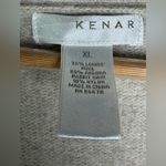 Kenar  Women’s Cashmere & Angora Blend Cardigan Sweater Beige Size XL Photo 2