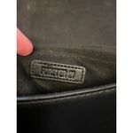 Forever 21  Shoulder Bag Womens Small Black Faux Leather Chain Strap Purse Photo 7