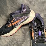 Brooks Adrenaline GTS 22 Size 7 Supportive Running Shoe Black/Purple/Coral Photo 3