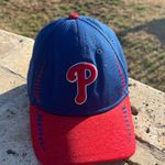 Genuine Merchandise MLB Philadelphia Phillies Baseball Blue and Red Baseball Cap Photo 0