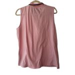 Allyson Whitmore Golf Womens 1X Pink Sleeveless Zip Neck Polo Shirt Size XL Photo 7
