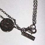 Daisy Fuentes  Bronze Tone Boho Dangling Hammered Pendants Boho Necklace Photo 1