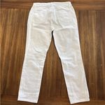 Eileen Fisher White Denim Straight Leg Low Rise Jeans, Size 4 (US) Photo 2