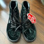 Vans  Sk8-Hi Velvet Green Black Size US 3.5 Men /‎ women 5 Photo 1