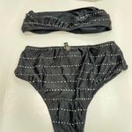Becca Tilley Black and White Polka Dot Bikini Set Size M Photo 1