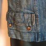 Citizens of Humanity Moto Style Denim Jean Jacket size 2 blue Photo 5