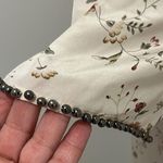 The Kooples Silk Cream Floral Lace Inset Ruffle Dress Photo 7